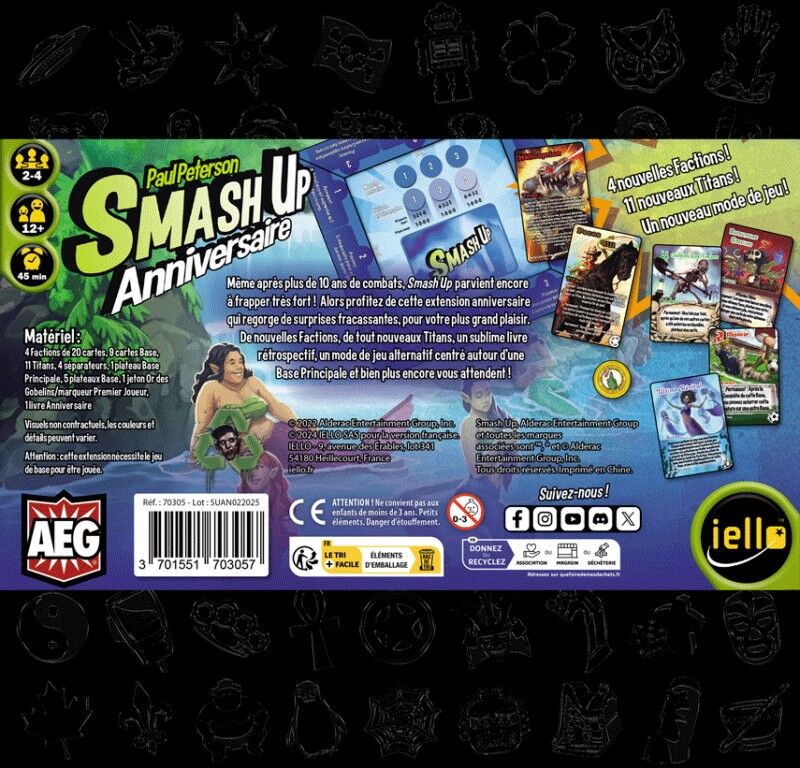 iello Smash Up : Anniversaire