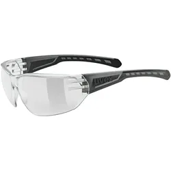 Uvex, Unisex, Sportbrille, equate (Smoke, Clear), Grau