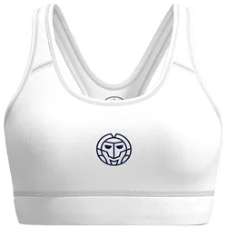 BIDI BADU Crew Medium Support Sport-BH Damen WH - white S