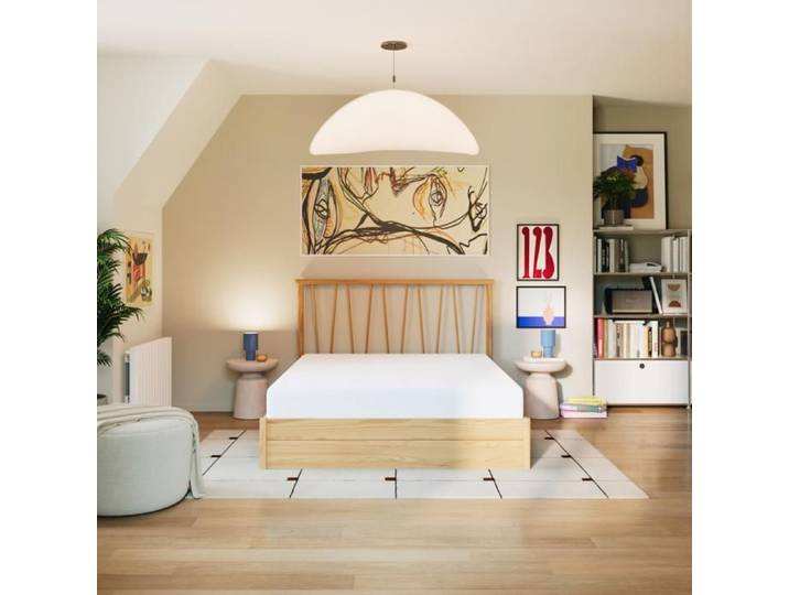 SLOME Matelas ressorts 2P Hybride Essentiel 140x190 cm