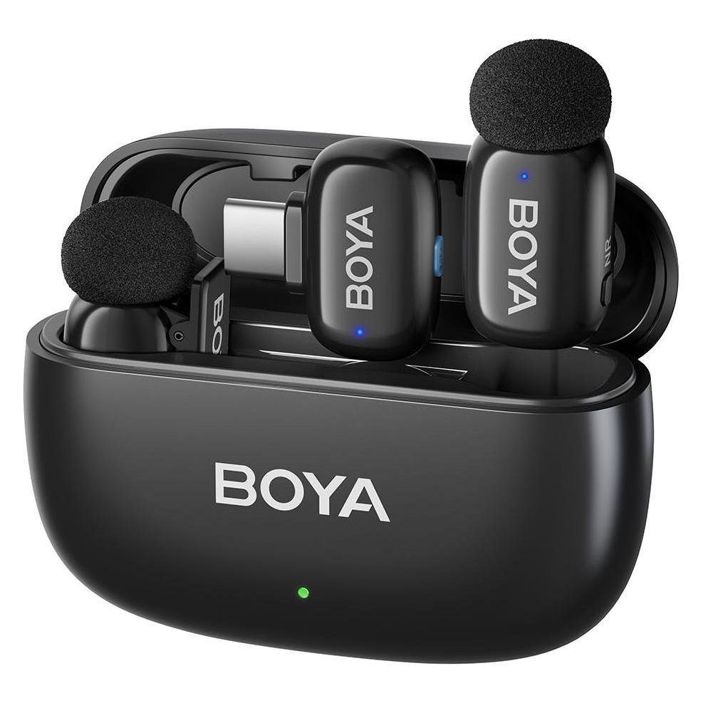 Boya Mini 2-02 (Black) 1x RX USB-C + 2x TX (MINI 2-02)
