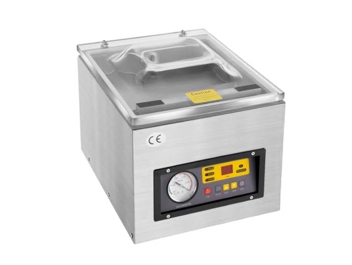Kammervakuumierer Edelstahl Vakuumiergerät Profi Kammer Vakuumiergerät Gastro Vakuumierer Elektronische Folienschweißgeräte Automatisch Vacuum Machine Für Trockene & Feuchte Lebensmittel