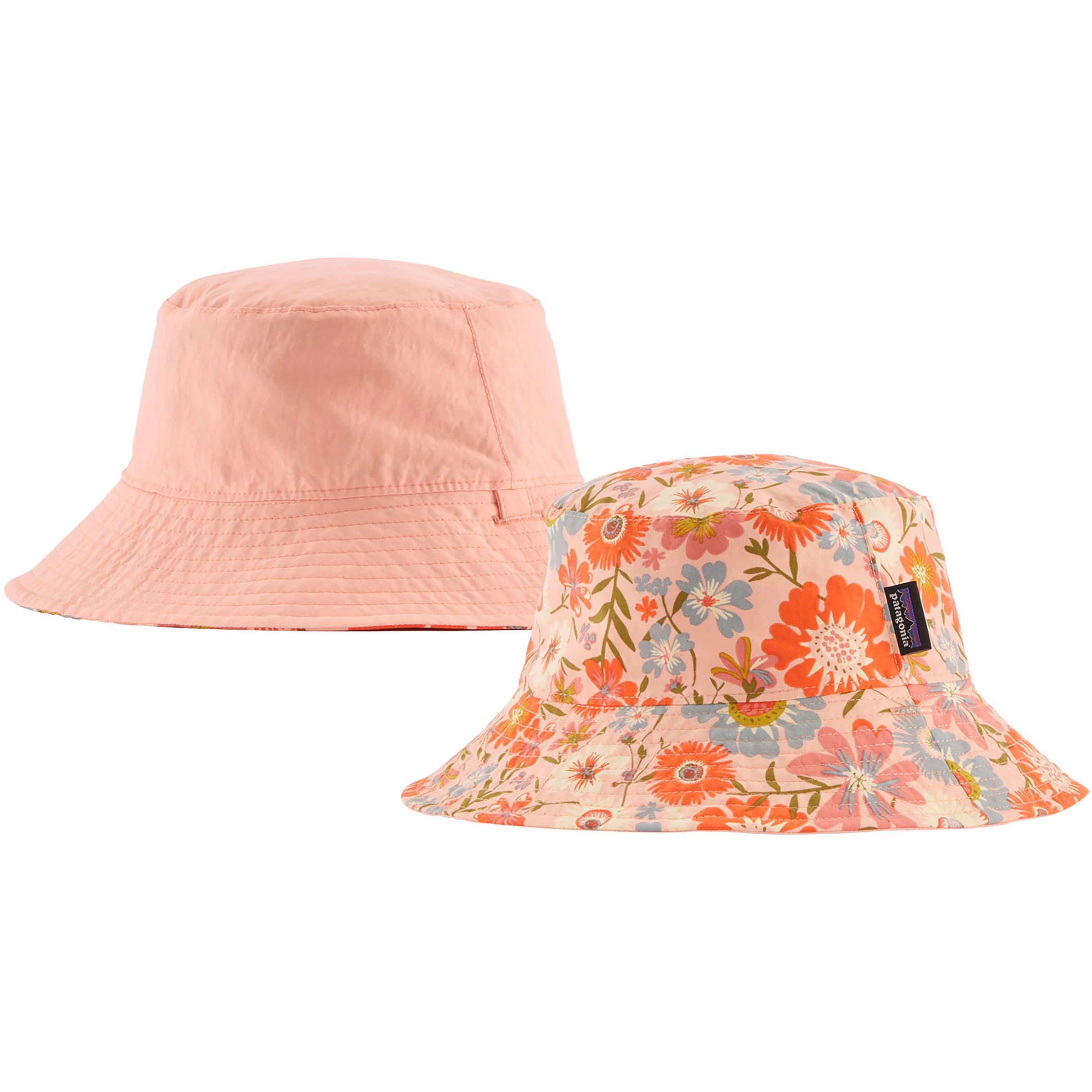 Patagonia Baby Sun Bucket Hut Kinder Hüte orange Größe 42 Lifestyle Wasserabweisend Wasserabweisend