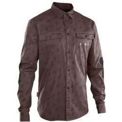 ION, Herren, Velotrikot, Bike Shirt Seek Amp LS 2.0 men - gloomy-sands (48, S), 48, S