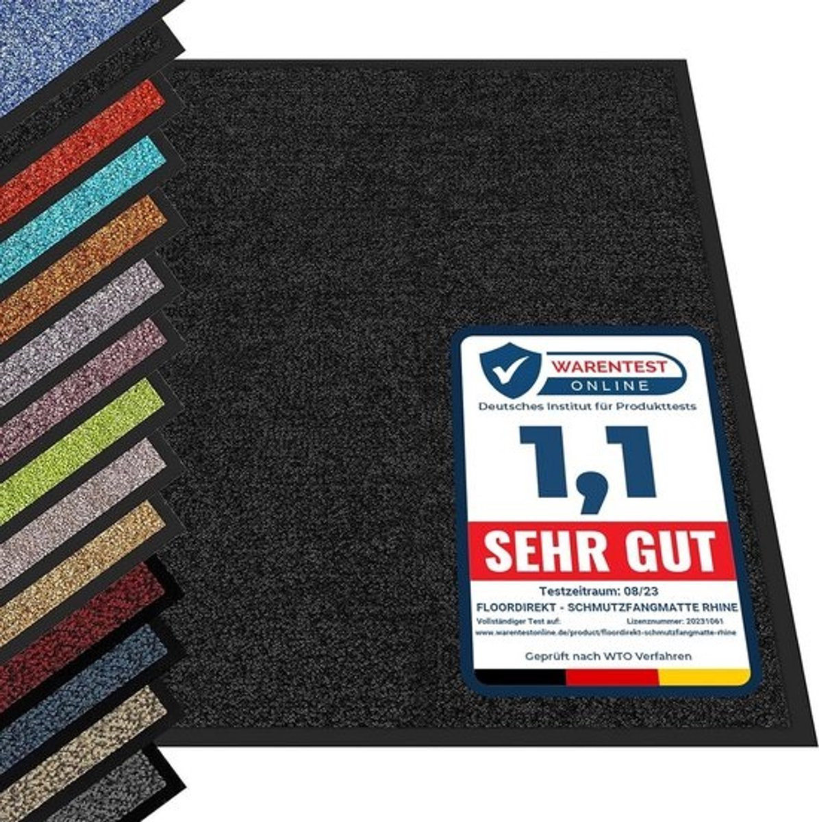 Schoonloopmat Antislip Deurmat voor Binnen en Buiten