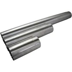 Bertrams, Holzverbinder, Abgasrohr ALU 1000mm, d= 130mmx1mm (1 Stk.)