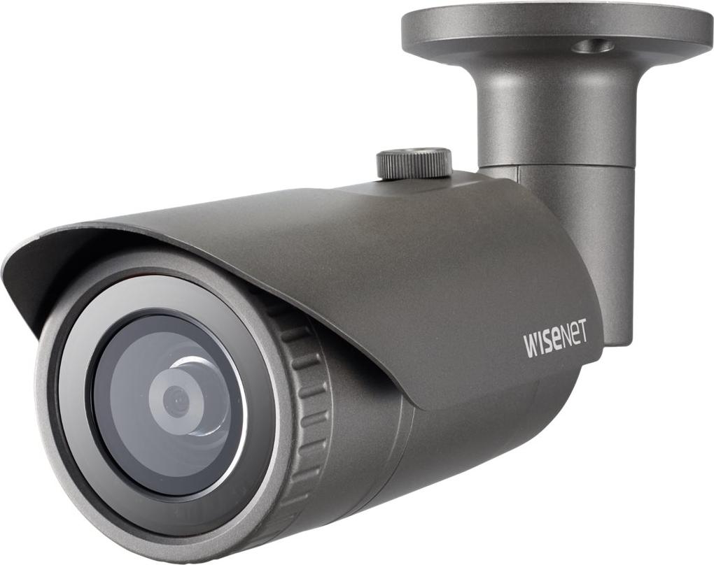 Hanwha QNO-7022R, IP-Sicherheitskamera, Draußen, Kabelgebunden, Decke/Wand, Grau, Patrone (Form)