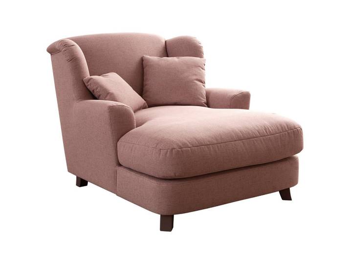 XXXL-Sessel Asado altrosa inkl. Zierkissen, B: 109 cm