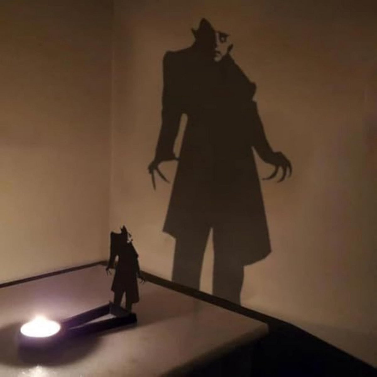 Halloween Kandelaar met Theelichthouder voor Spookachtige Decoratie