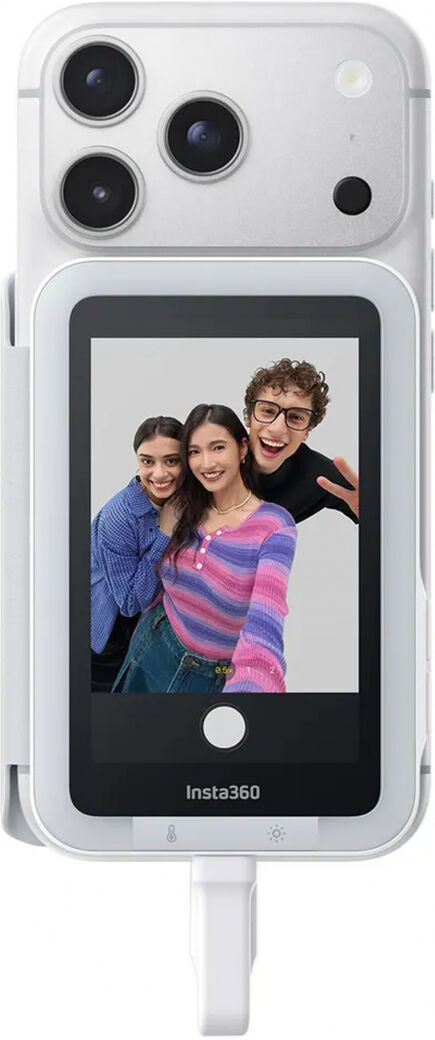 INSTA360 Snap Selfie Screen mit Licht