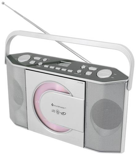 Soundmaster RCD1755SI CD-Radio UKW CD Silber