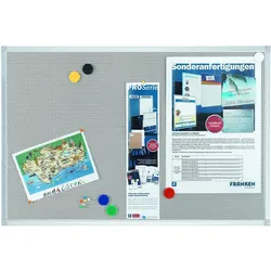 Franken, Pinnwand, Pinnwandtafel Pin'n'Mag X-tra, Textil, 3 Tafelgrössen, auch magnethaftend (60 x 45 cm)