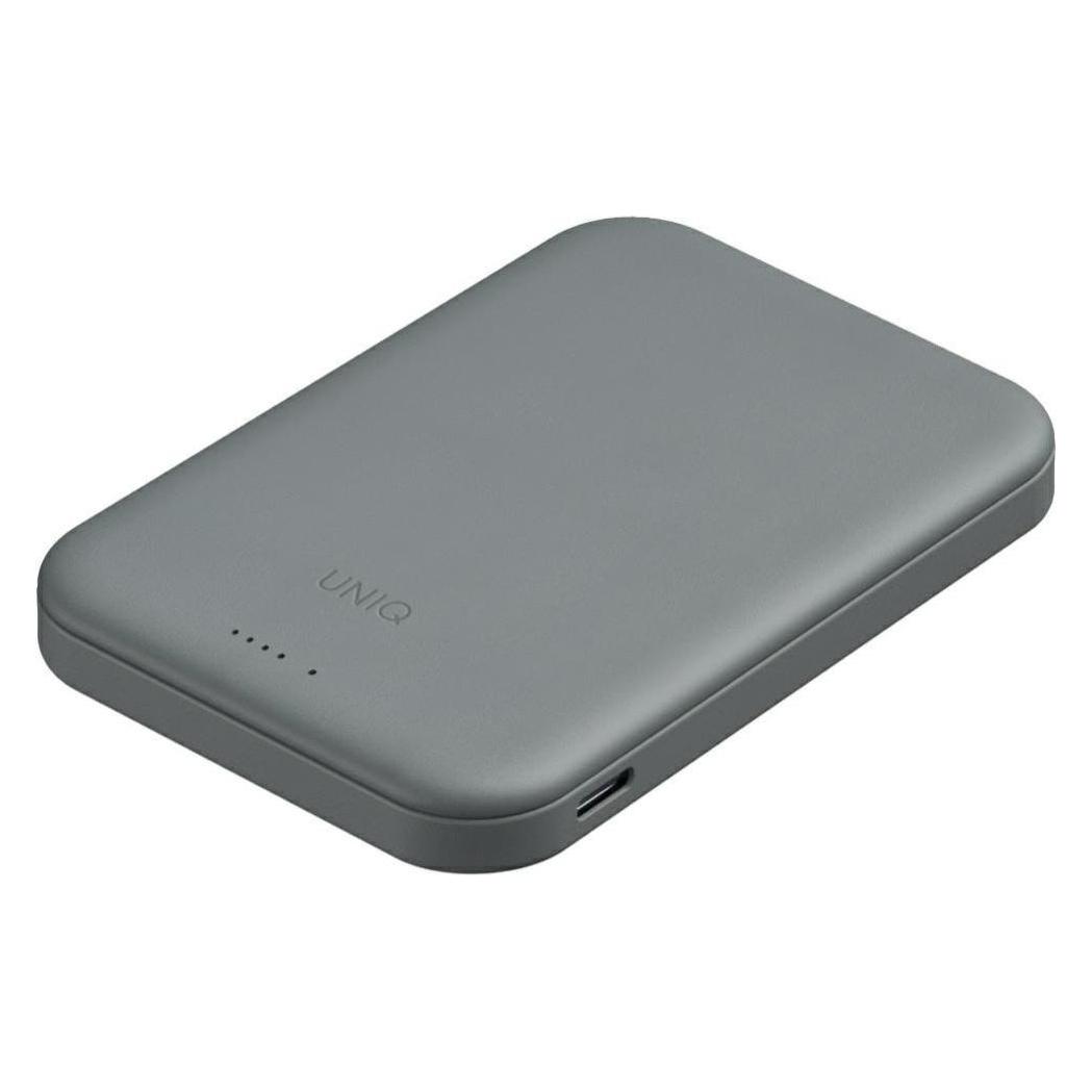 Uniq Powerbank Lyden Lexa Magnetic 5000mAh PD USB-C MagSafe green (5000 mAh, 20 W, 19.25 Wh) (UNIQ-LYDENLEXA-LGREEN)