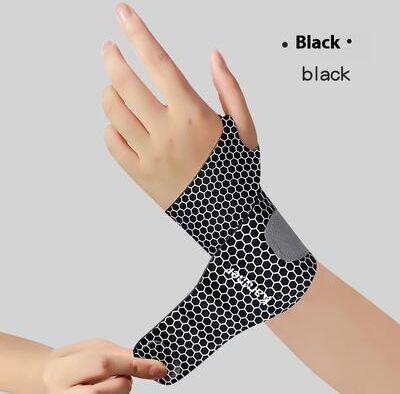 Healfit Counter Wrist Guard For Sports, Thin Anti Sprain Support, Men And Women, Badminton, Basketball, Fitness Pressure Wristband black