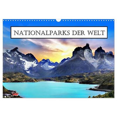 Nationalparks der Welt (Wandkalender 2027 DIN A3 quer), CALVENDO Monatskalender