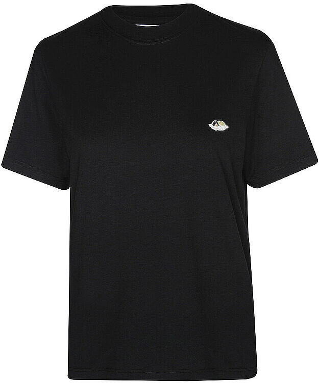 FIORUCCI T-Shirt Regular Fit ANGEL PATCH  schwarz   S S