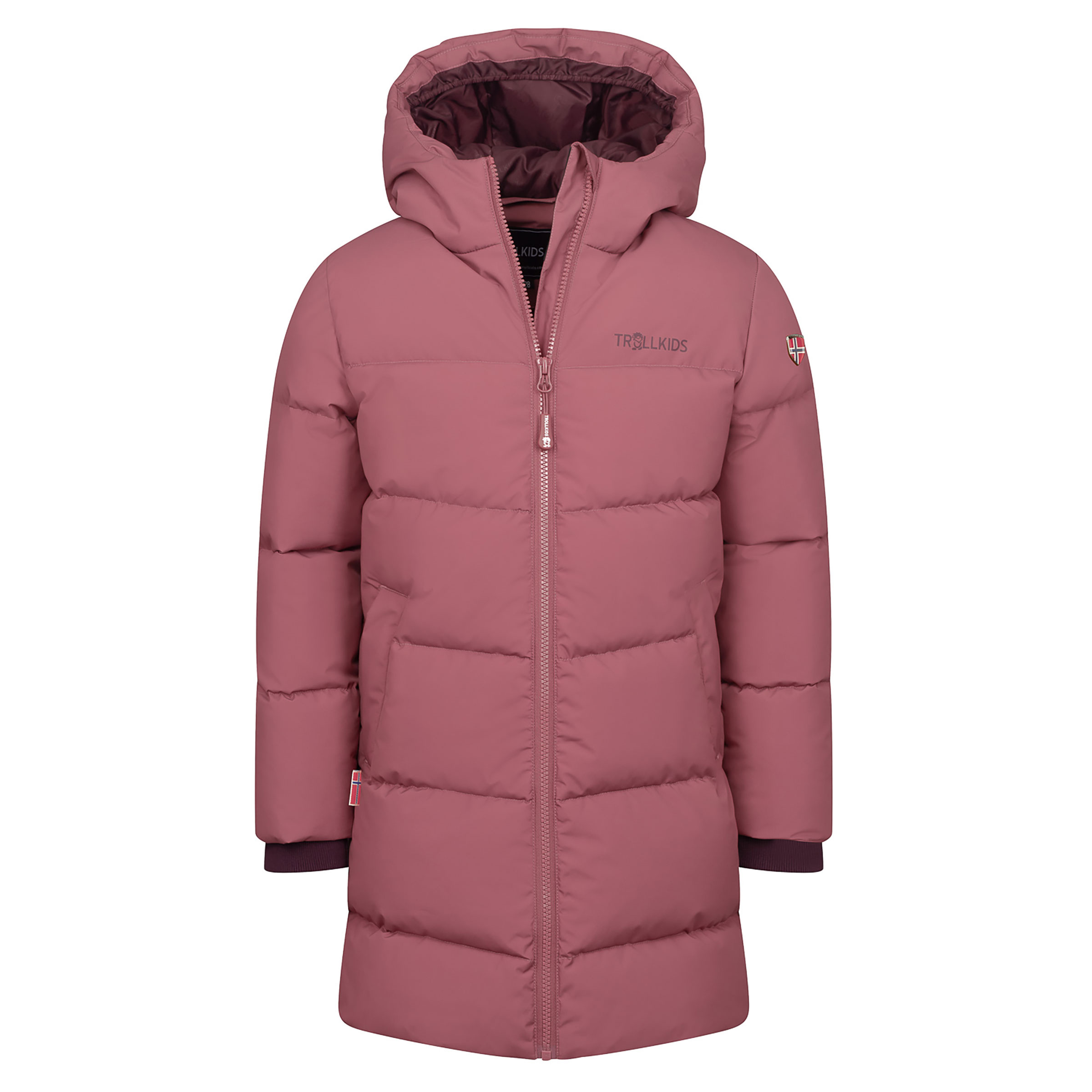 Trollkids Girls Aurland XT Mantel Kinder Winterjacke lila Größe 104 Lifestyle Wasserabweisend Wasserabweisend