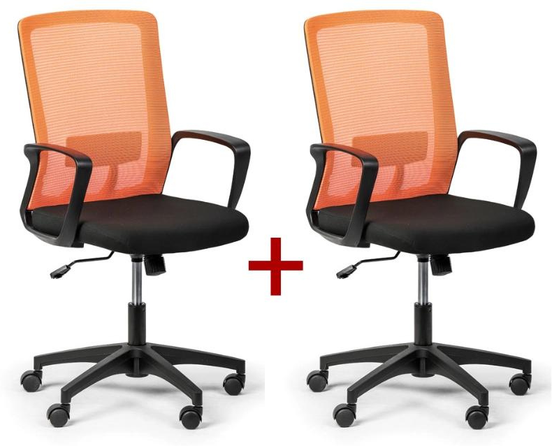 B2B Partner Bürostuhl BASE 1+1 GRATIS, orange