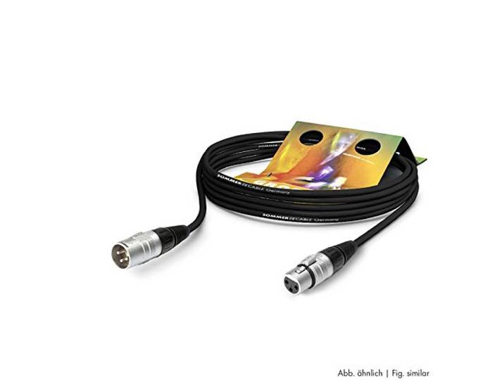 Sommer Cable SGHN-1000-SW Microkabel 10 m - Microfoonkabel