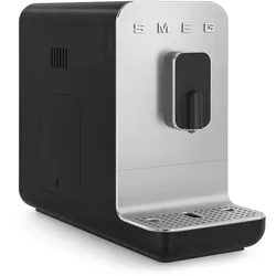 Smeg Kaffeevollautomat 50`s Style, Basic schwarz ( BCC01BLMEU)