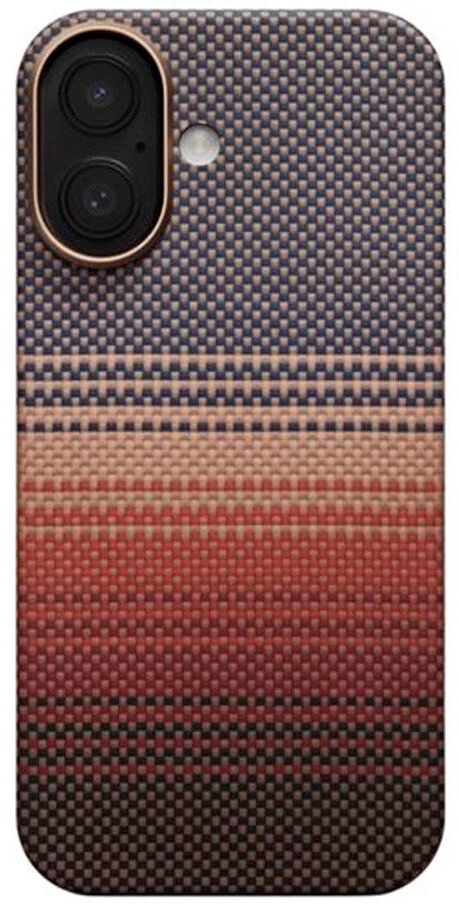 PITAKA iPhone 17 Ultra Slim Bagside Cover - MagSafe Kompatibel - Sunset
