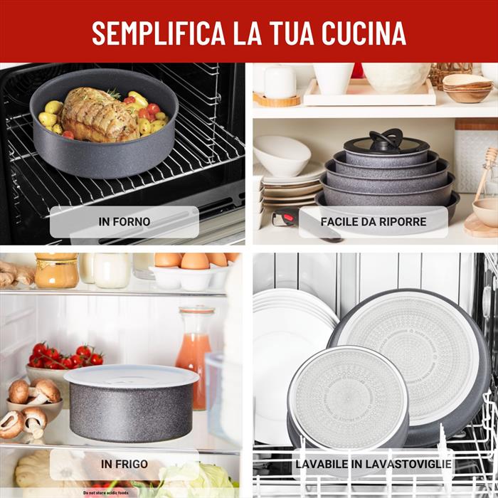 LAGOSTINA Ingenio Minerals Wok Ø Cm 28