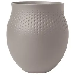 VASE Manufacture Collier Taupe 18 cm