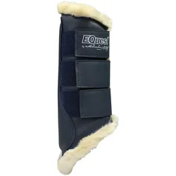 EQuest Softgamasche für Pferde, 2er Set - Navy/Natur, XL