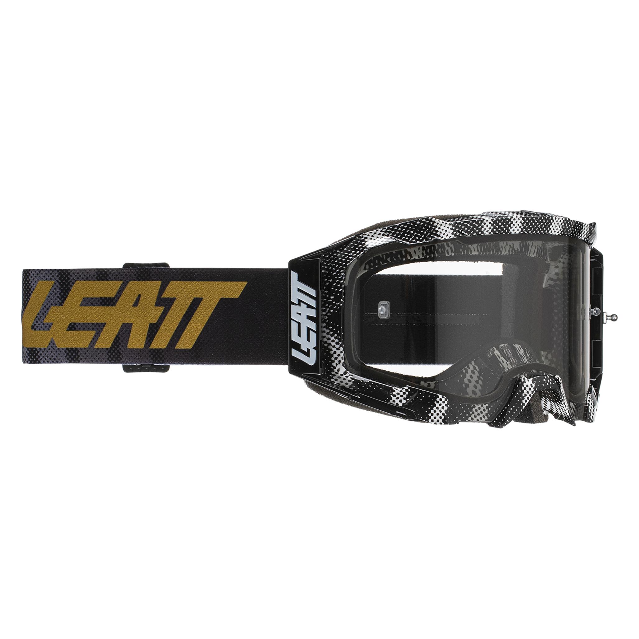 Leatt Goggle Velocity 5.5 zebra/grey (Zebra, Grau) (8020001070)