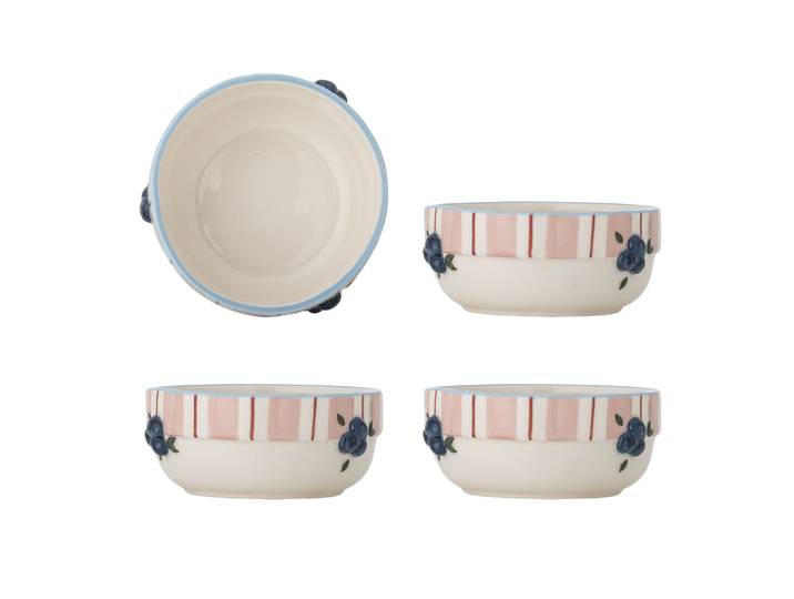 Bloomingville Schaal Carry Set van 4 stuks - Roze