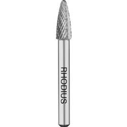 Rhodius 305052 Frässtift Hartmetall Rundbogen Arbeits-Länge 20.0 mm