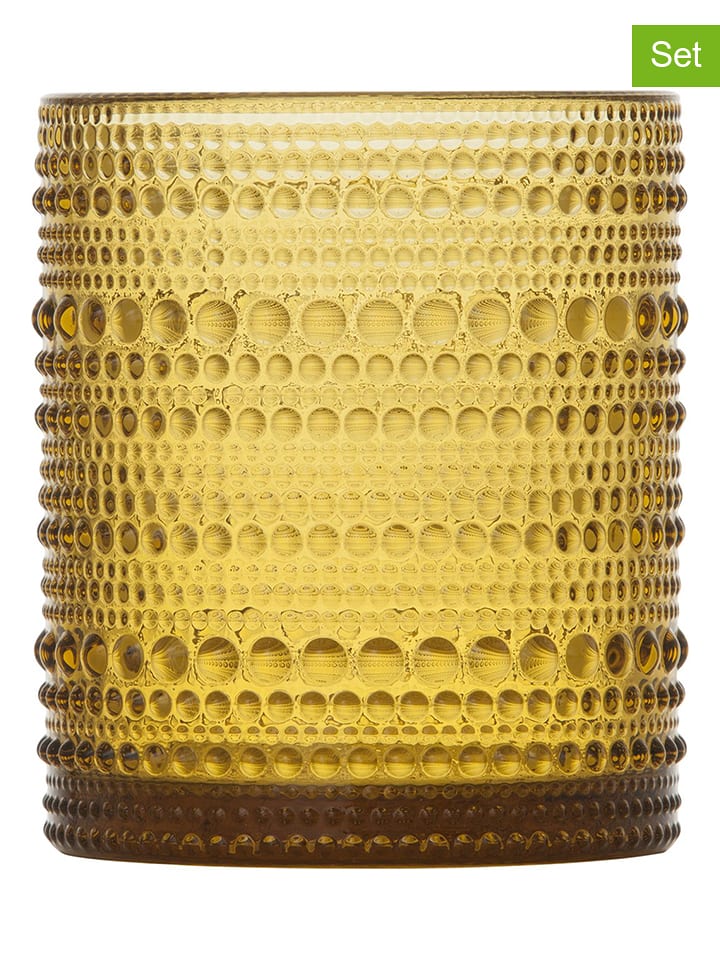 Fortessa 6er-Set: Wassergläser "Jupiter" in Gelb - 300 ml - onesize