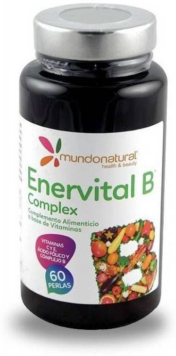 Mundo Natural Enervital B Complex 60 Capsules