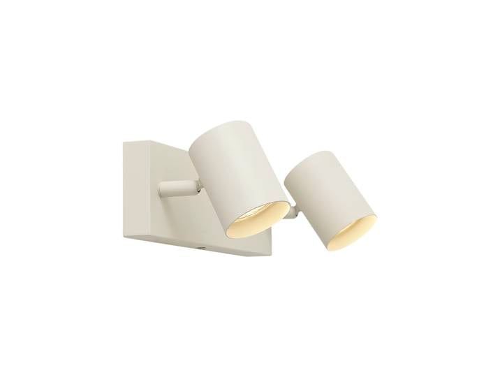 Spot de plafond moderne beige 2 lumières réglable - Jeana