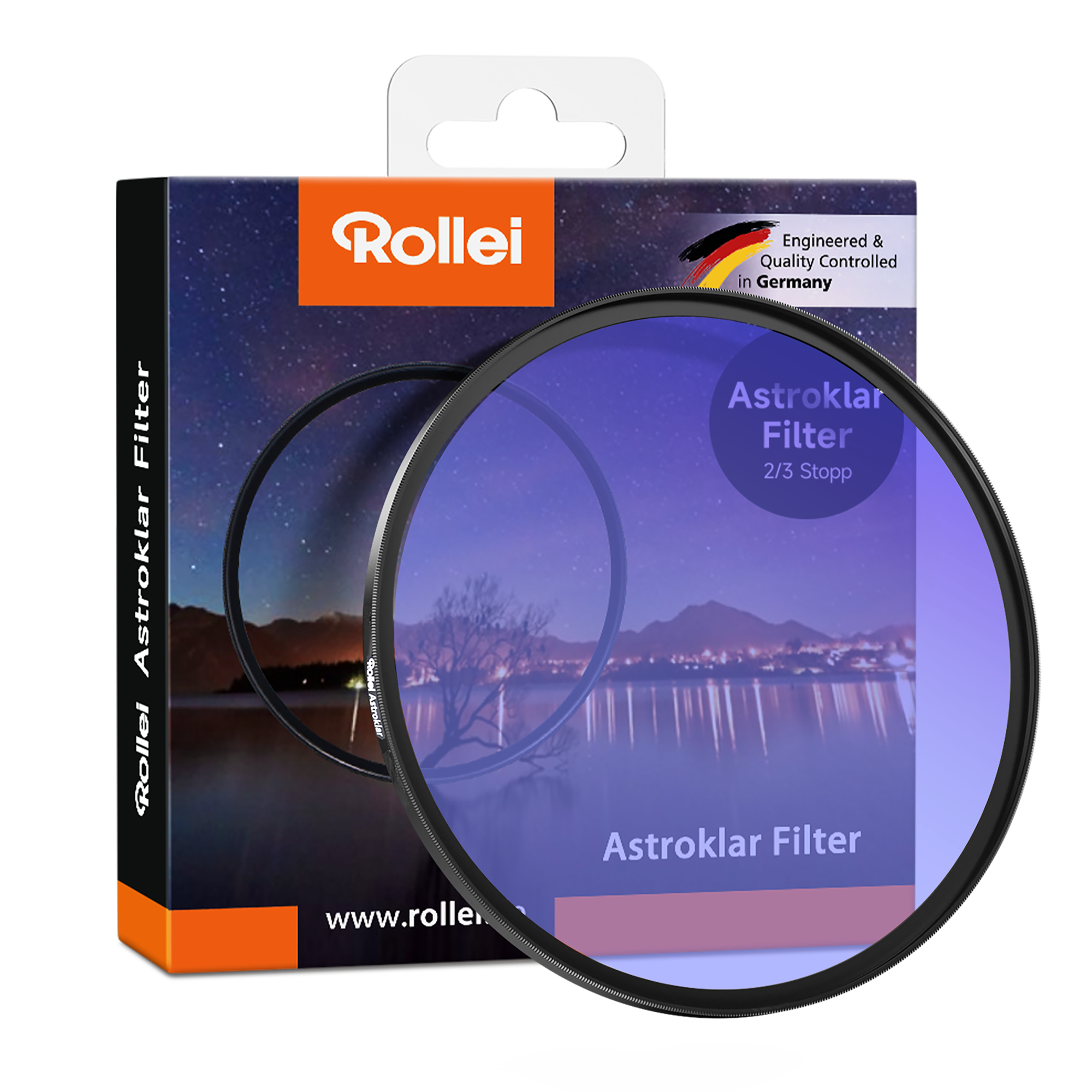 Rollei Astroklar Rundfilter Nachtlicht Filter 26351