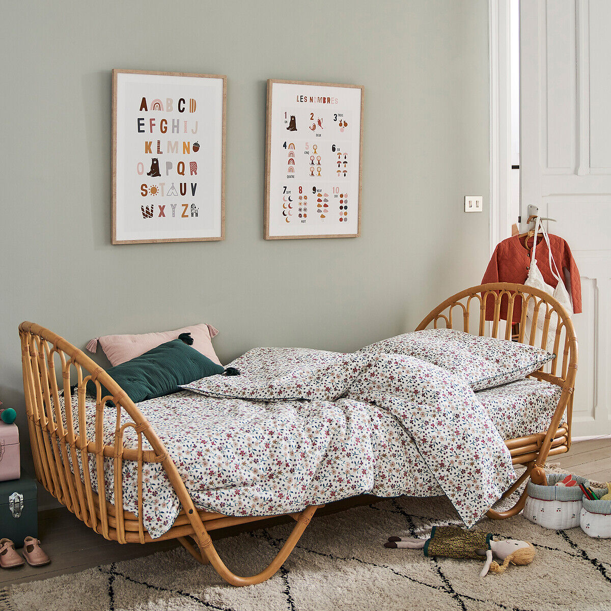 LA REDOUTE INTERIEURS Housse de couette coton, Jane