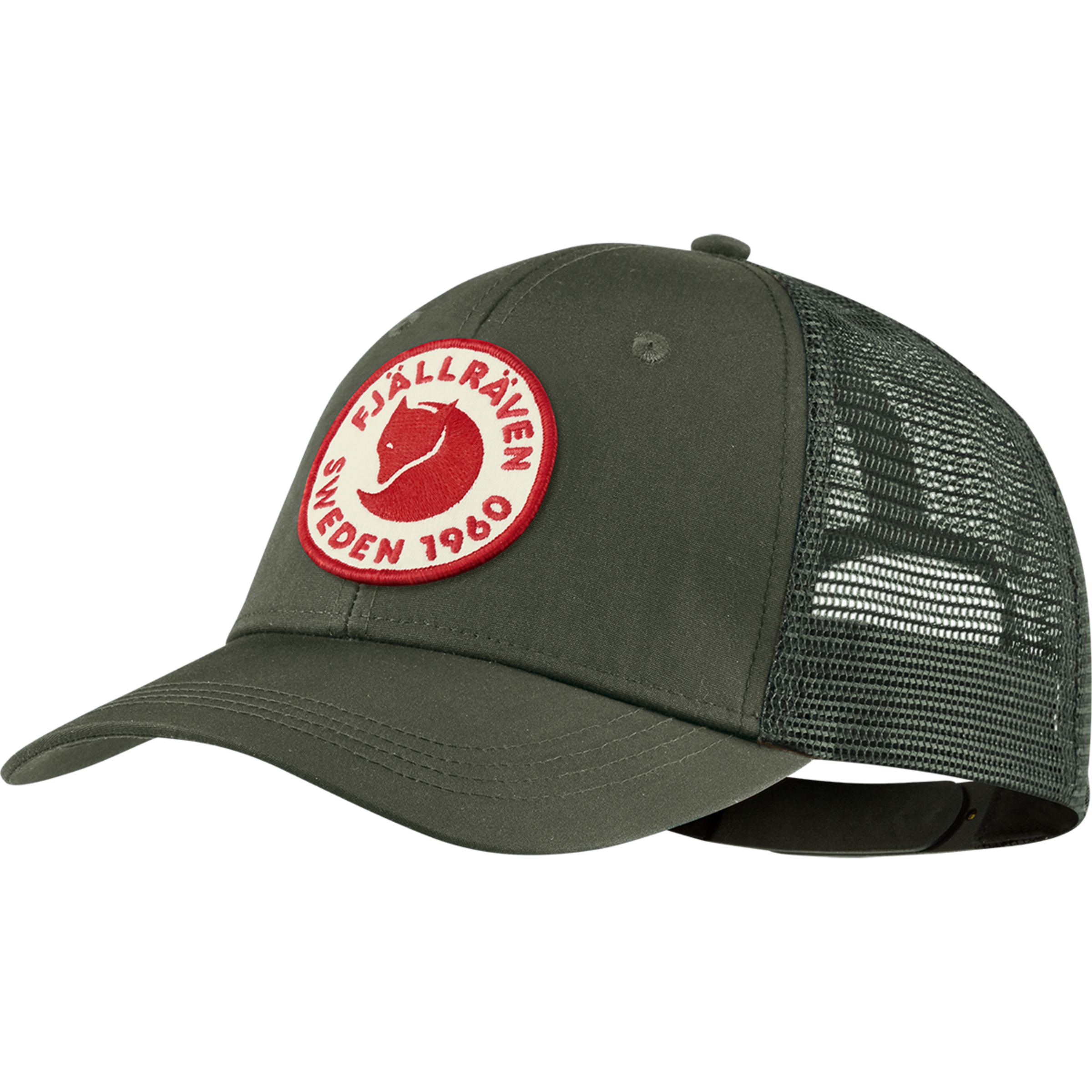Fjällräven 1960 Logo Långtradarkeps Cap Basecaps oliv Größe L Camping Wasserabweisend Wasserabweisend