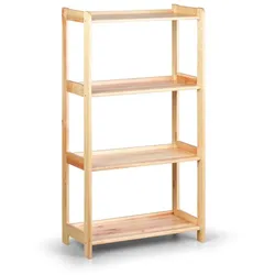 Holzregal, 4 Regalböden, 1275 x 680 x 335 mm