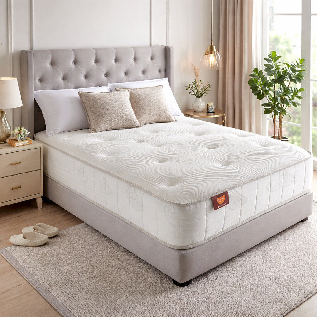 Sareer Latex Comfort Coil Mattress Super King (6')