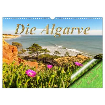 Die Algarve (Wandkalender 2026 DIN A3 quer), CALVENDO Monatskalender