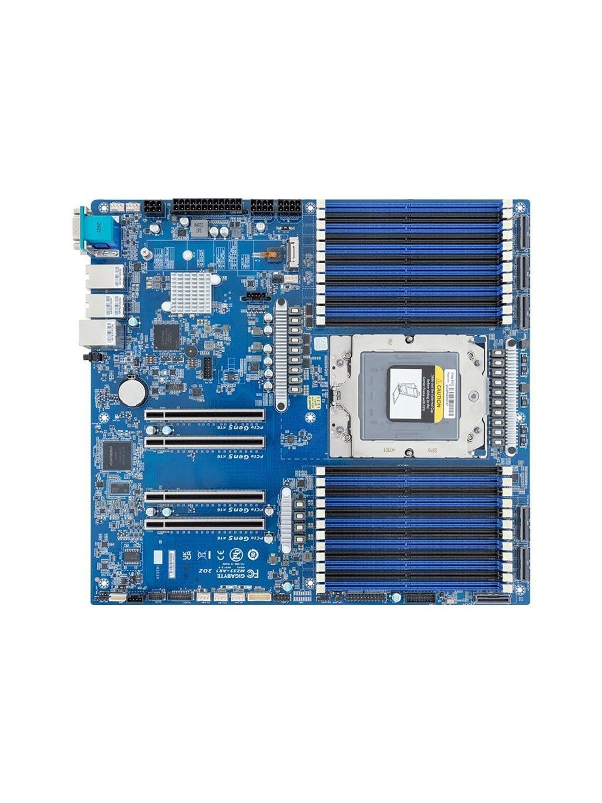 GIGABYTE MZ33-AR1 Mainboard - AMD LGA6096 - DDR5 RAM - Extended ATX