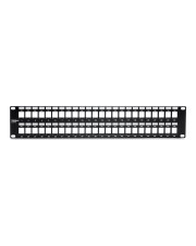 TRENDnet Schwarz 2U Patch Panel 48-Port Blank Keystone (TC-KP48)
