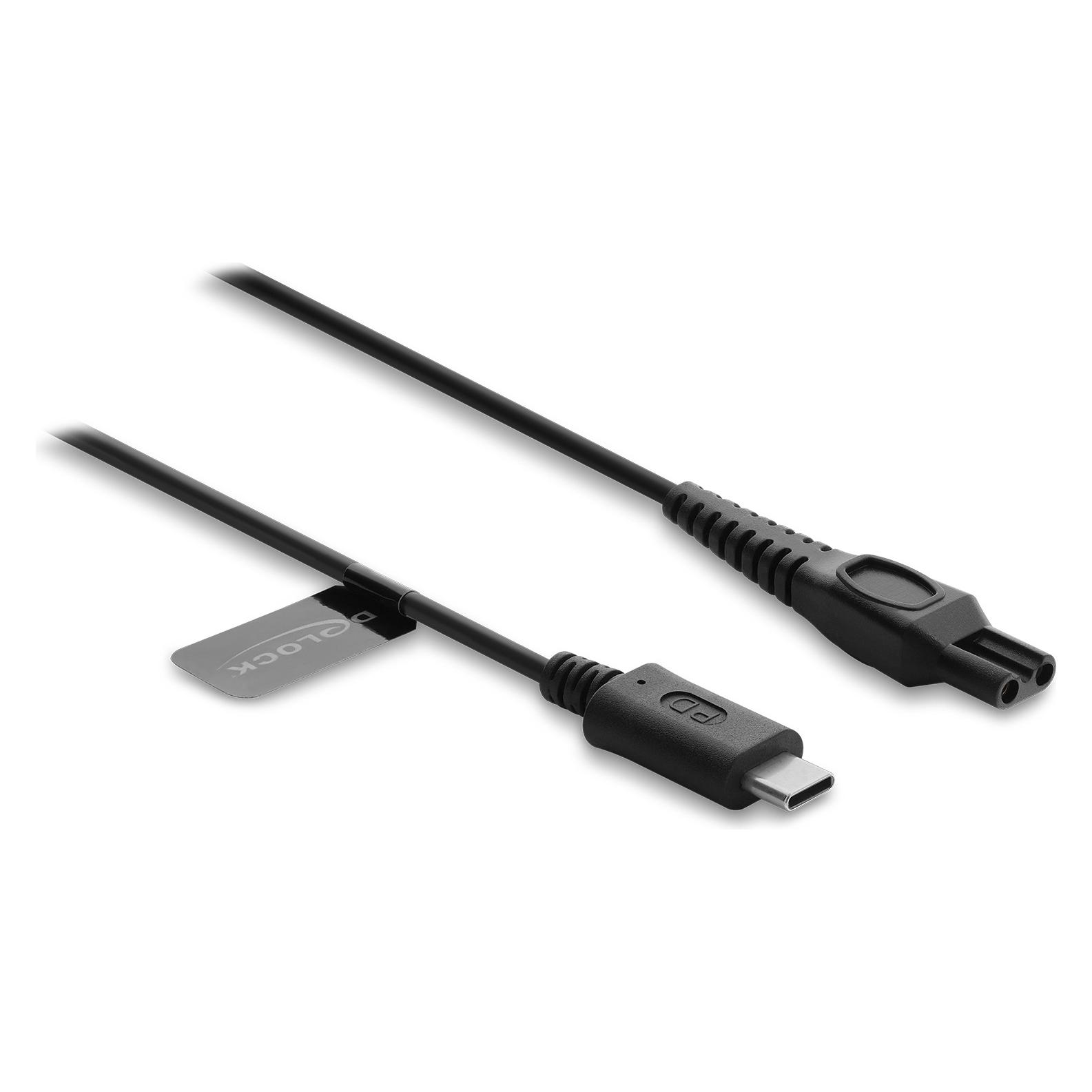 Delock Ladekabel für Elektrorasierer kompatibel mit Philips OneBlade Pro 360 HQ7 HQ8 HQ9 (1x) (91752)