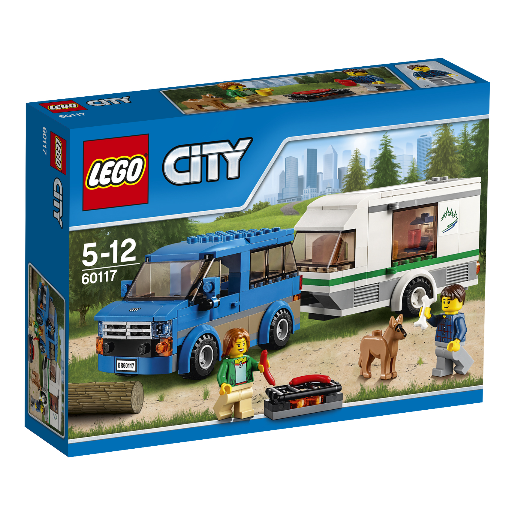 LEGO City Van & Wohnwagen 60117
