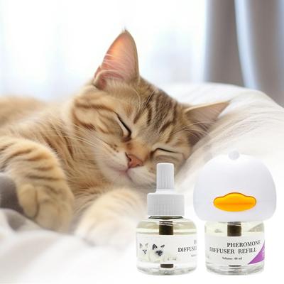 Uplift Essentials Natural Calming Pheromone Diffuser Stress & Anxiety Relief For Cats & Dogs Natural Calming Pheromone Diffuser Stress & Anxiety Relief For Cats & Dogs