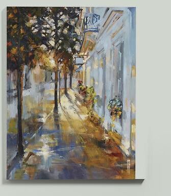 "Morning Light Stretched Canvas - 32"" x 24"" - Ballard Designs"