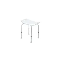 Duschstuhl Duschhocker Badewannenstuhl ohne Lehne 5-fach verstellbar belastbar bis 100 kg