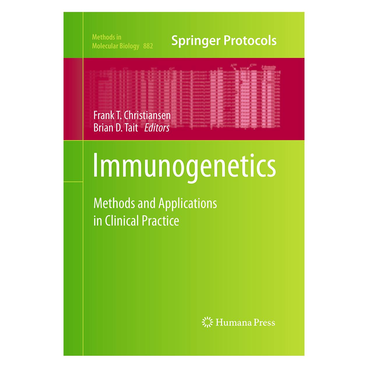 Springer Immunogenetics (Englisch, Softcover, /, Brian D. Tait, Frank T. Christiansen, Frank/D Tait, T Christiansen) (55965309)