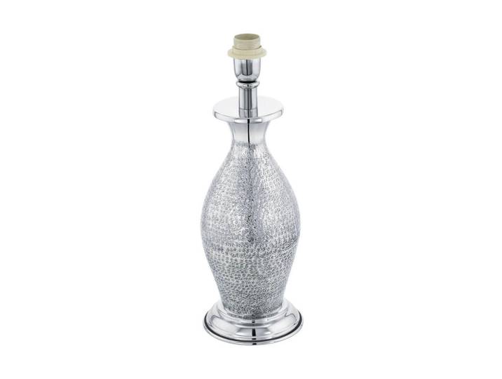 Eglo Leuchtenfuss, Chromfarben, Metall, 42 cm, mit Schalter, Lampen & Leuchten, Innenbeleuchtung, Lampenschirme