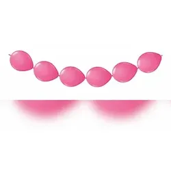 Ketten Luftballons 3m pink